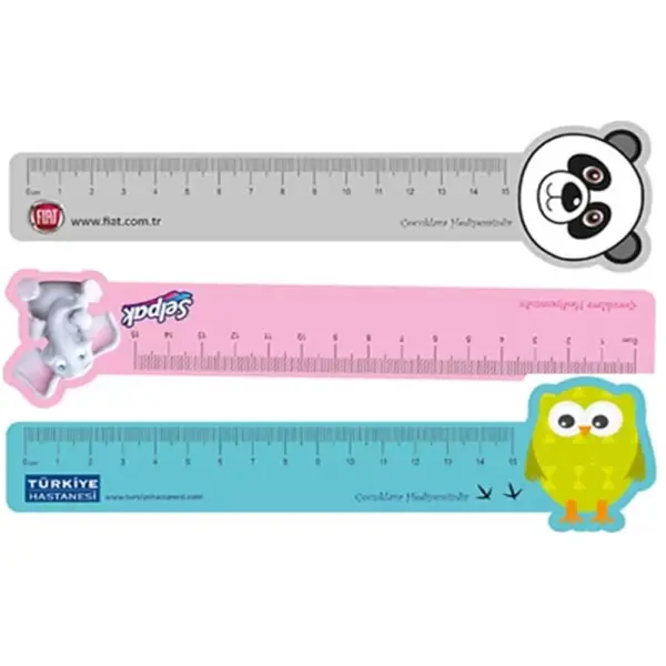 Plastik Cetvel Logolu – MB 22