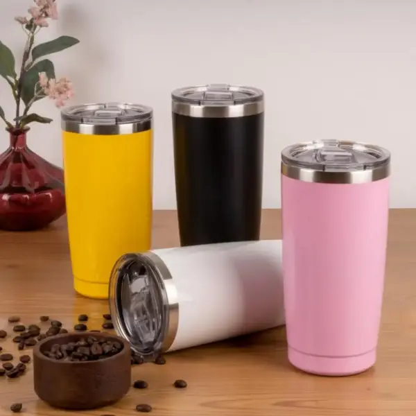Şeffaf Kapaklı Termos 500 ML TM 5590