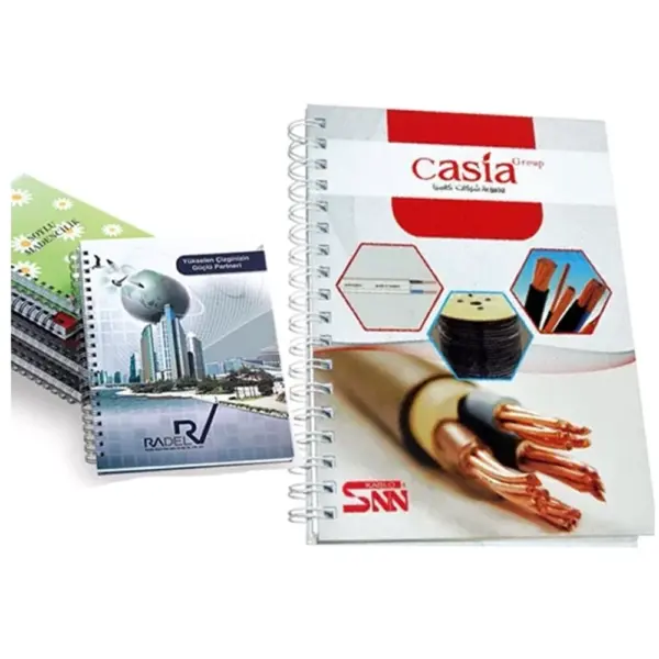 A5 Sert Kapak Spiralli defter