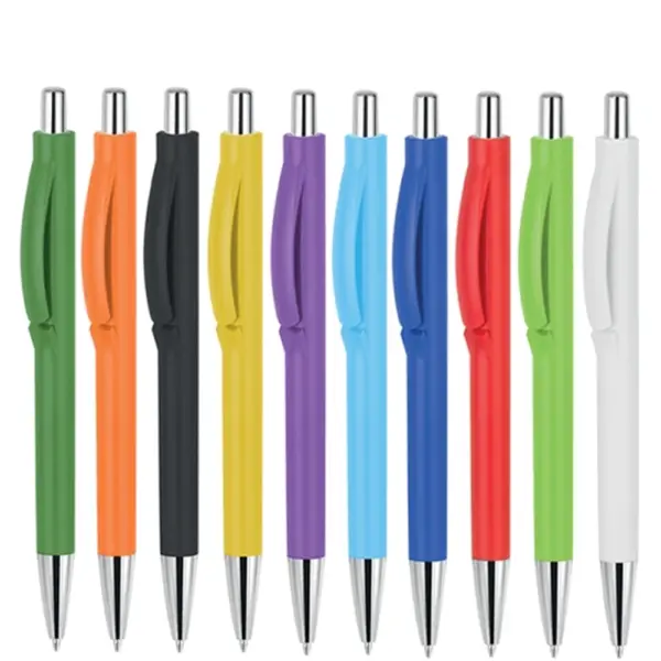 Plastik Basmalı Tükenmez Kalem-BPK 1027 CR