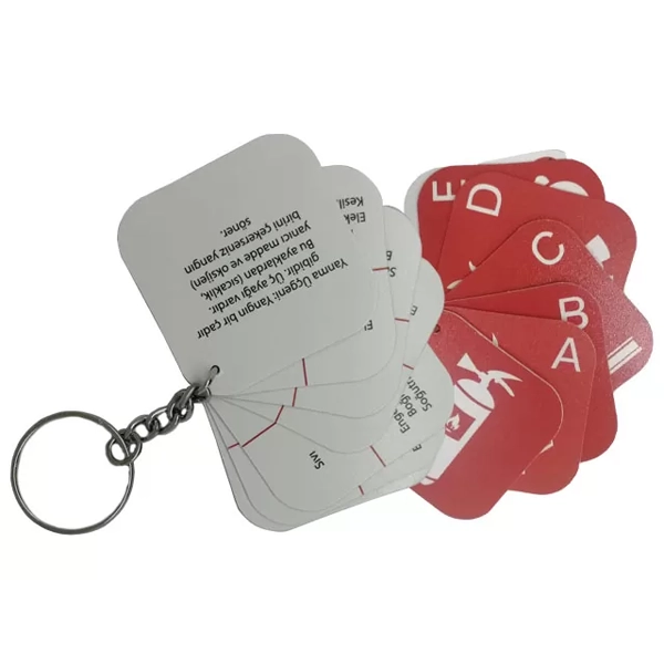 PVC Guide Keychain – 6 Piece anh 1732
