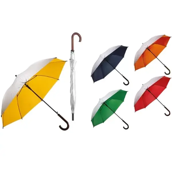 Wooden Handle Umbrella – Classic Stick Style