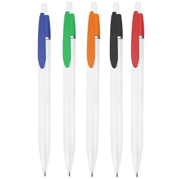 Click-Action Plastic Ballpoint Pen