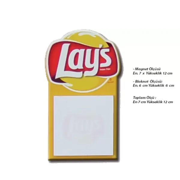Magnetic Notepad 7,5×11 cm BMG 53