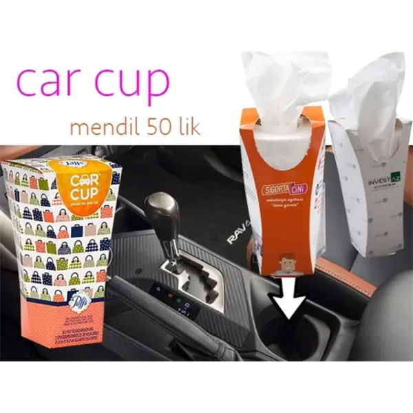 Car Cup Tissue
