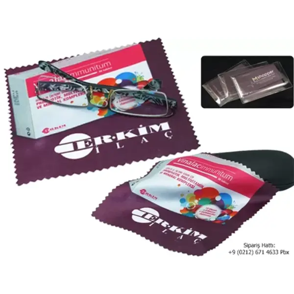15×15 cm Microfiber Glasses Cleaning Cloth PV 3426