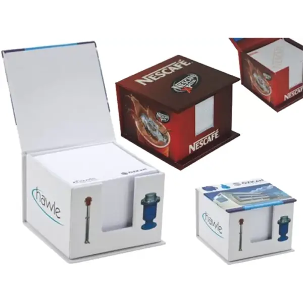 📝 Hard Boxed Cube Notepad