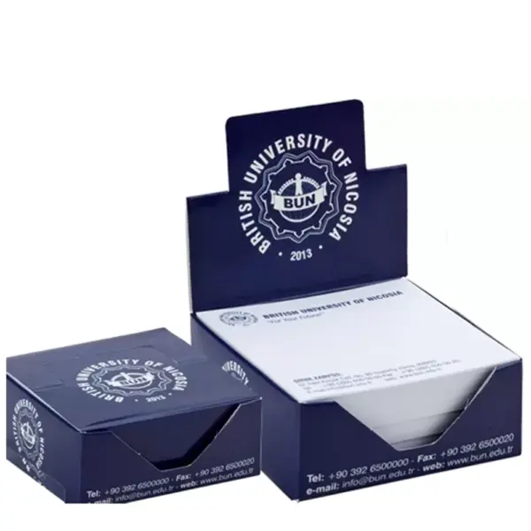 200-Sheet Cube Notepad BLK 7019