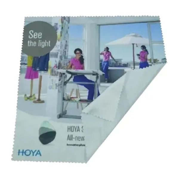 15×9 cm Microfiber Glasses Cleaning Cloth PV 3425