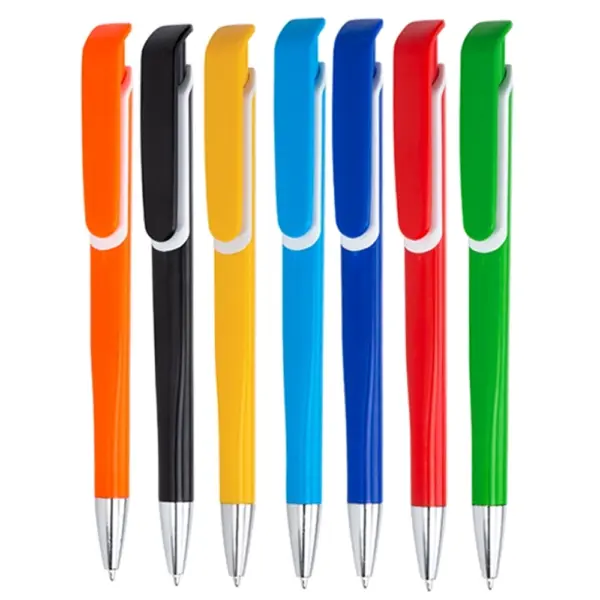 Click-Action Plastic Ballpoint Pen- BPK 1182 B