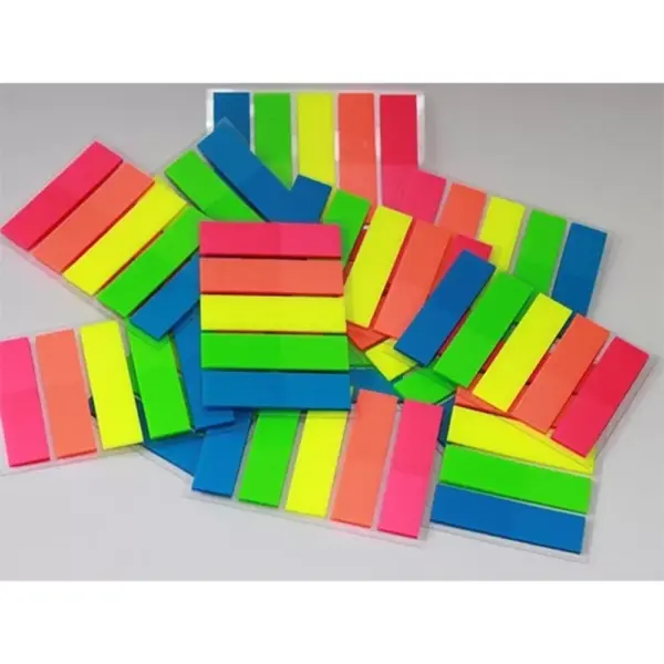 5 Colour PVC Index Tabs PST 525