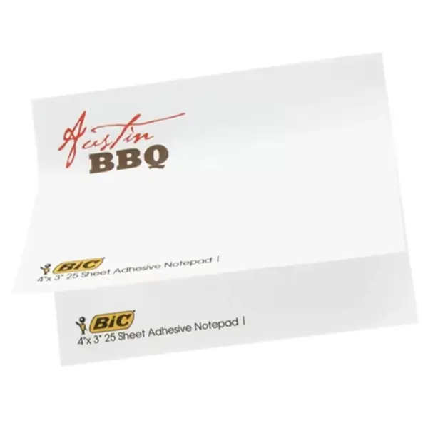 7.5 x 10 cm Custom Logo Self-Adhesive Sticky Notes – 50 Sheets PST 7510 A