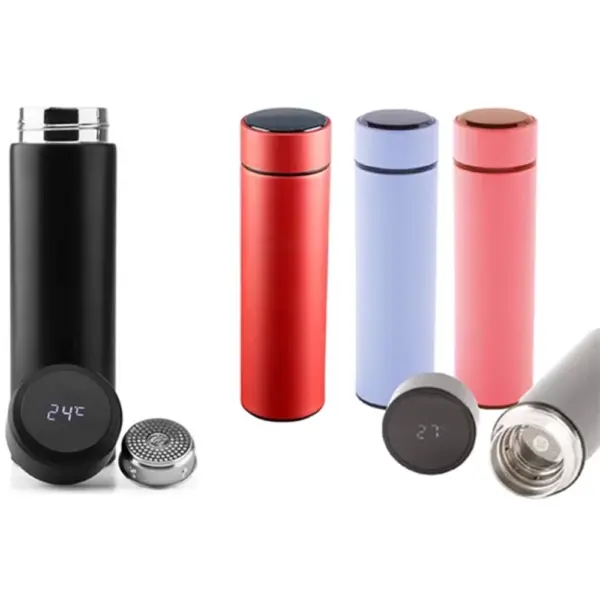 500 ml Smart Steel Thermos – LED Temperature Display