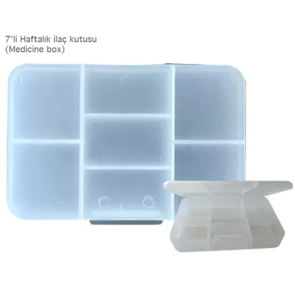 7 Compartment Weekly Pill Box MDK 2005