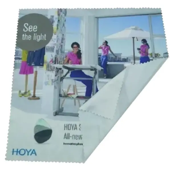 15×9 cm Microfiber Cleaning Cloth – Custom Printed