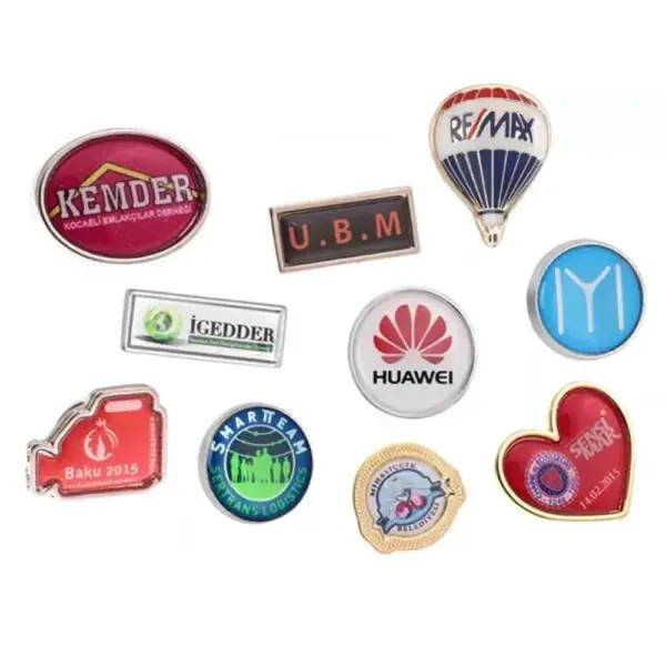 Dome Badge Pins RZ 1865