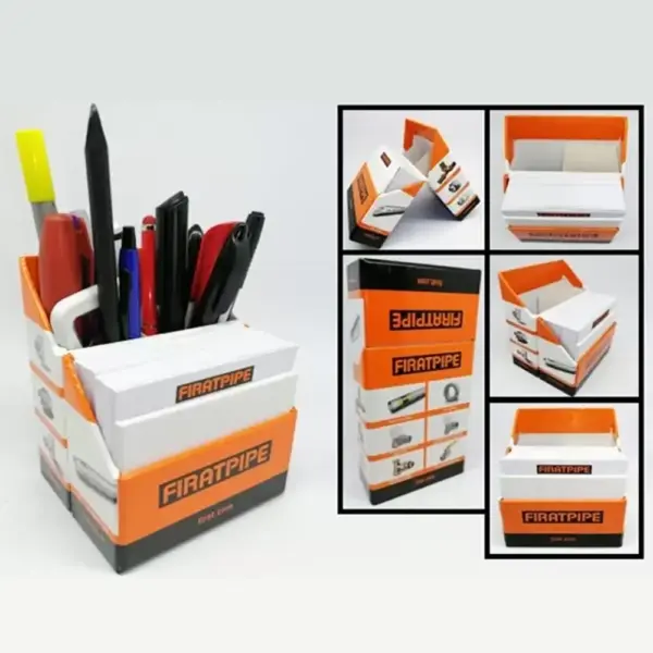 Magnet Cover Notepad with Pen Holder BPB 1516