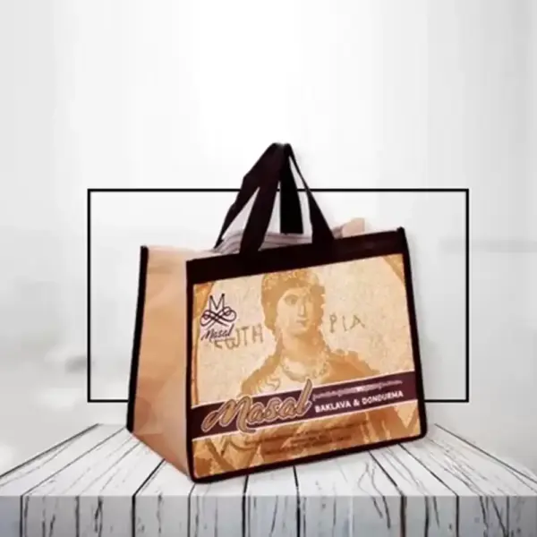 Large Non-Woven Tote Bag – 45x32x28 cm  BZC 4532
