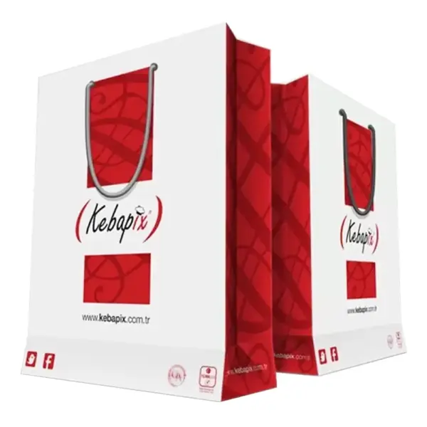 Promotional Laminated Cardboard Bag – 25x8x36 cm