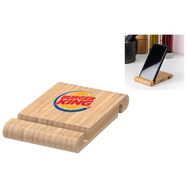 Wooden iPad, Phone, and Tablet Stand – Double-Sided TAK 6846