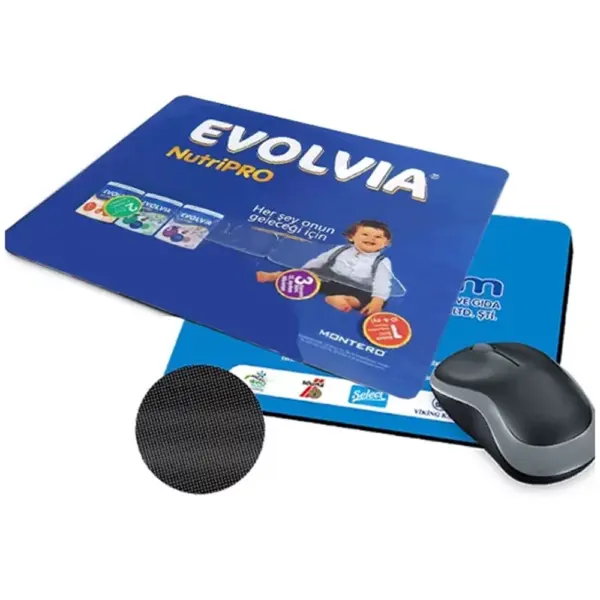 Mouse pad 18x22 cm İğne Desen Alt Taban mouse pad blog görsel