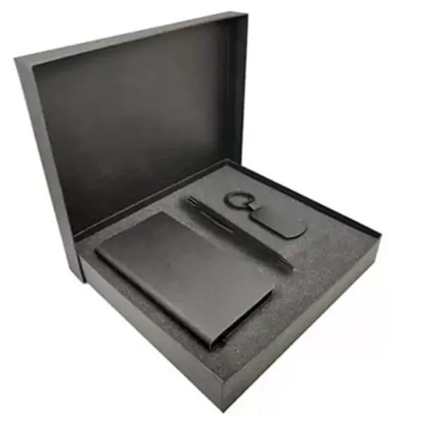 Premium Gift Set – Notebook, Card Holder, Pen, Metal Keychain 13×21 cm VIP 2132