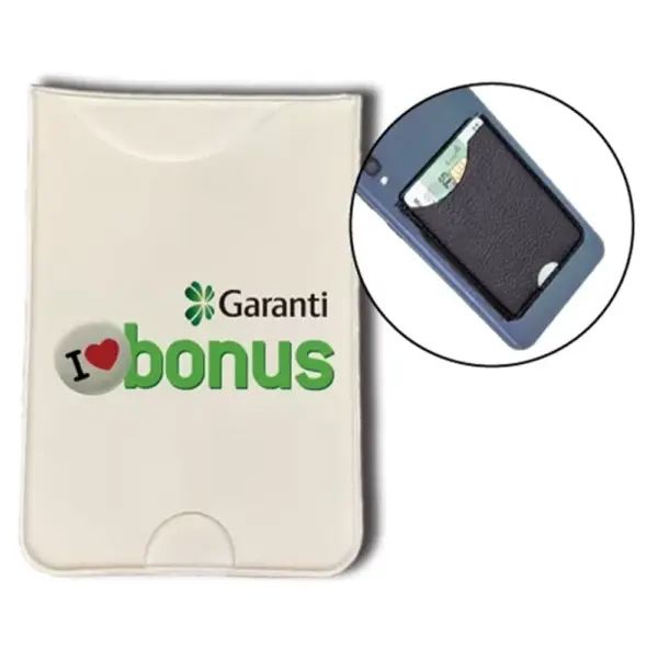 PU Leather Phone Card Holder