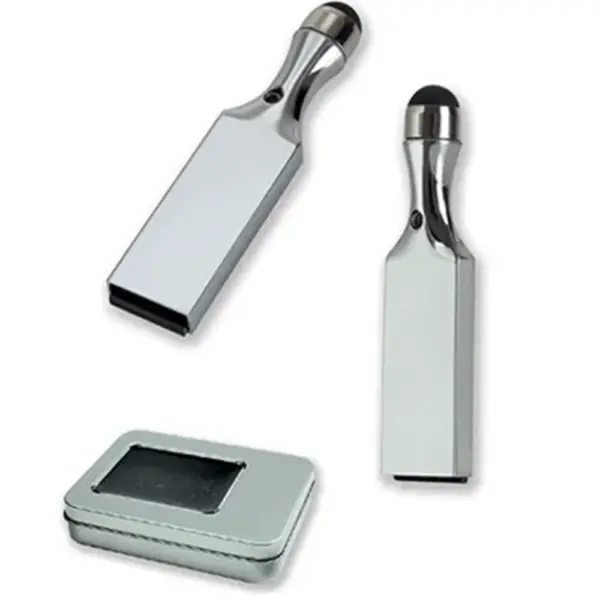 16GB Metal USB Flash Drive with Touchpen