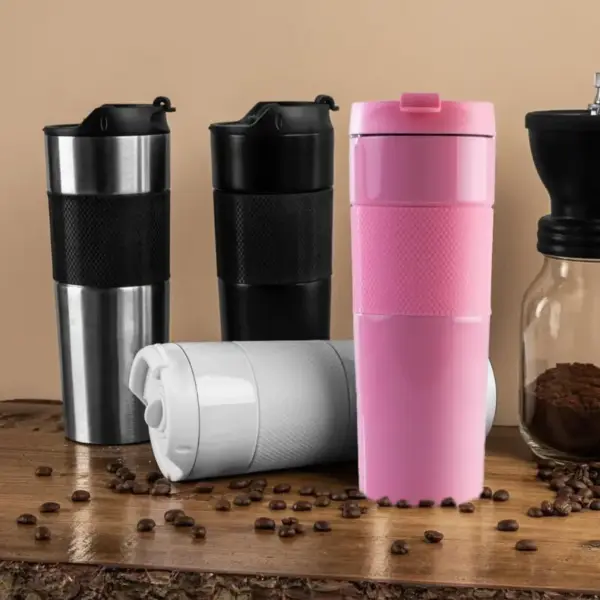 500 ml Stainless Steel French Press Thermos with Filter TM 5554